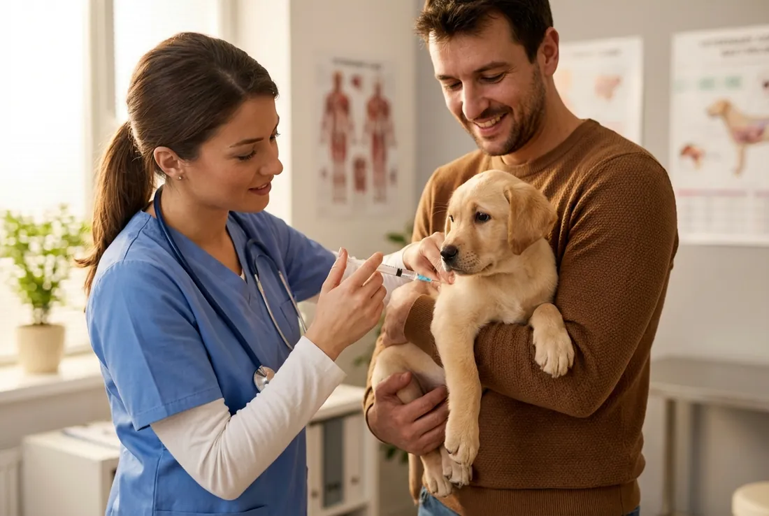 The Dog Vaccination Schedule Every Owner Should Have on Their Fridge